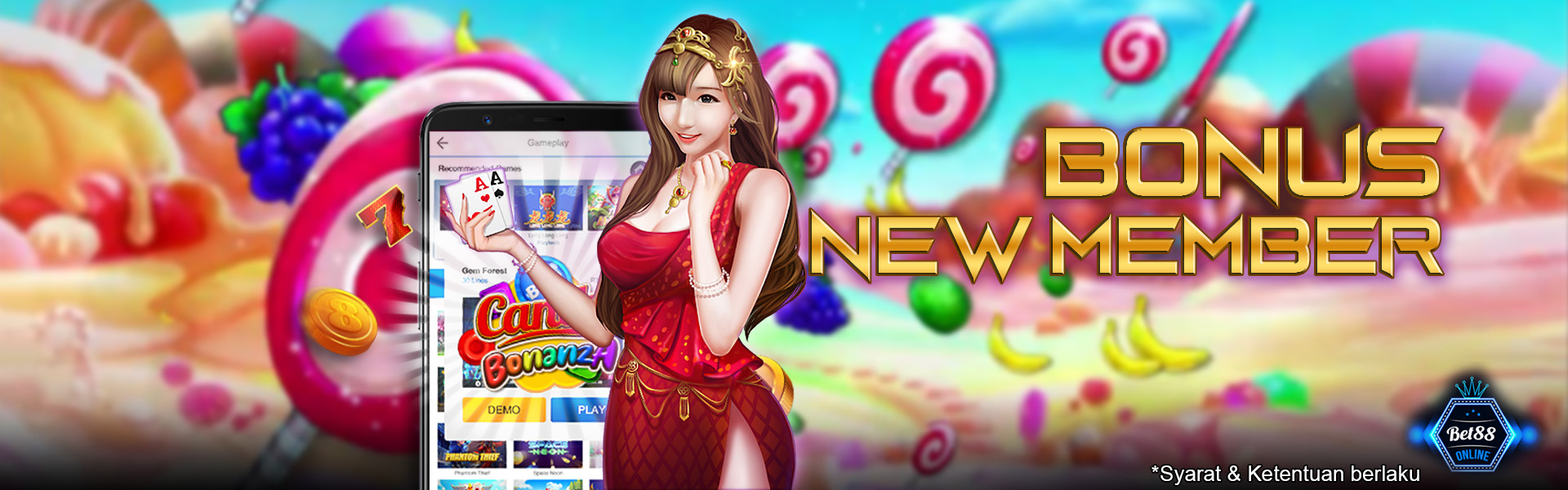 Banner New Member Bet88online Desktop